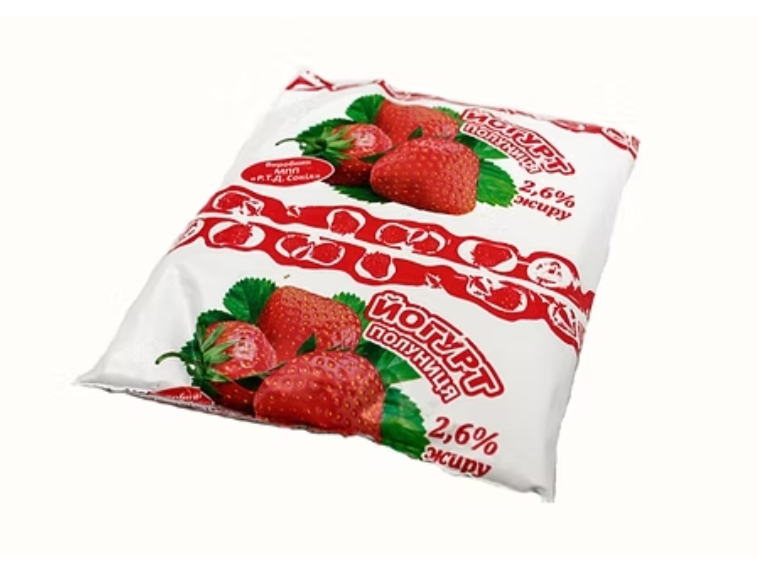 Йогурт питний РТД Сокіл полуниця, 2,6%, 400 г